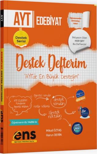 AYT Türk Dili ve Edebiyatı Destek Defterim