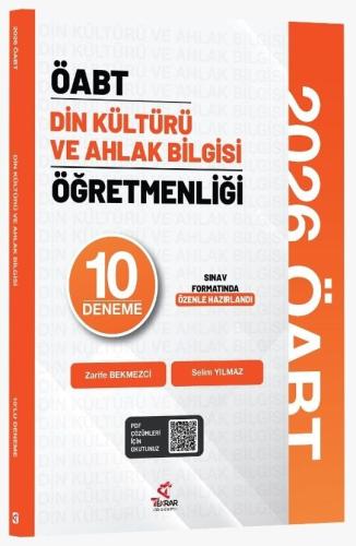 2026 ÖABT MEB AGS Din Kültürü ve Ahlak Bilgisi Öğretmenliği 10 Deneme Çözümlü