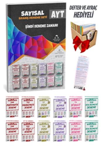 2025 AYT Sayısal 12 Fasikül 56 Deneme Sınavı Seti Defter Hediyeli