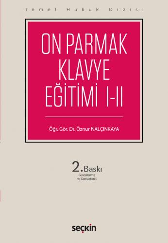 Temel Hukuk DizisiOn Parmak Klavye Eğitimi I II THD FE ve Q Klavye