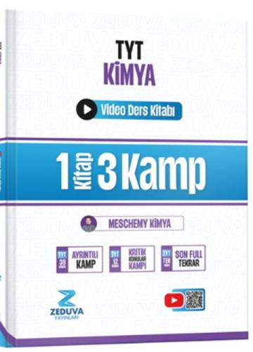 Meschemy Kimya AYT Kimya 1 Kitap 3 Kamp Video Ders Kitabı