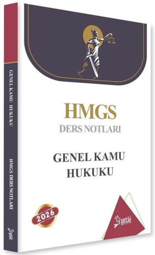 Yetki Yayınları 2026 HMGS Genel Kamu Hukuku Ders Notları