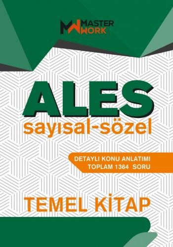 ALES Temel Kitap Sayısal Sözel Detaylı Konu Anlatımı
