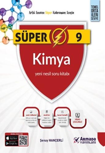Armada Yayınları 9 Sınıf Kimya Süper Yeni Nesil Soru Kitabı