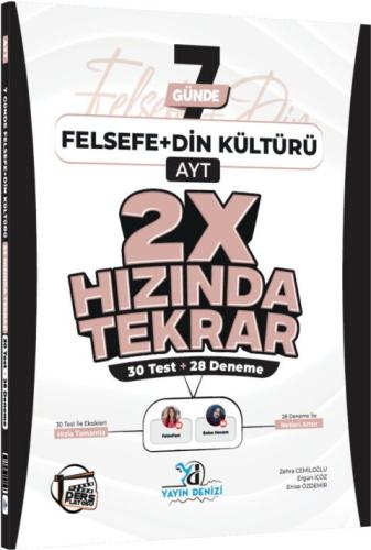 Yayın Denizi TYT Felsefe ve Din Kültürü Ders Platosu 7 Günde 2X Hızında Tekrar Deneme