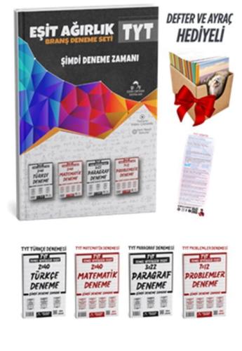 2025 TYT Eşit Ağırlık Deneme Sınavı Seti Defter hediyeli