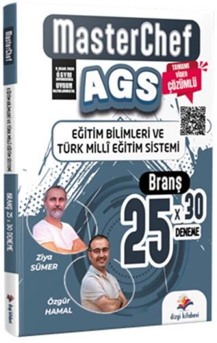2026 MasterChef MEB AGS Eğitim Bilimleri ve Türk Milli Eğitim Sistemi Tamamı Video Çözümlü 25 Branş Deneme