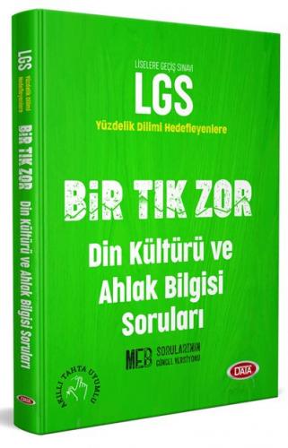 Data Yayınları LGS Bir Tık Zor Din Kültürü ve Ahlak Bilgisi Soruları