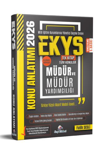 2026 MEB EKYS Müdür ve Yardımcılığı Konu Anlatımı