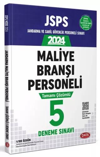 JSPS Jandarma ve Sahil Güvenlik MEBS Branşı Personeli Sınavı Tamamı Çözümlü 5 Deneme Sınavı Data Yayınları