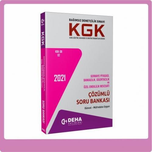 2020 KGK Sermaye Piyasası Bankacılık Sigortacılık ve Özel Emeklilik Mevzuatı Soru Bankası Deha Yayınları