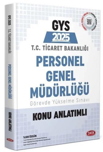 Data Yayınları 2025 Ticaret Bakanlığı Personel Genel Müdürlüğü GYS Konu Anlatımlı