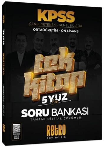 KPSS Ortaöğretim Ön Lisans Tek Kitap Soru Bankası