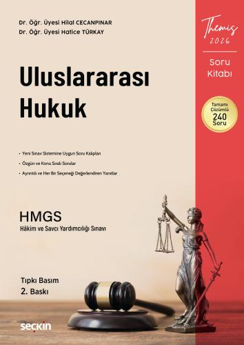 THEMIS Uluslararası Hukuk Soru Kitabı Tıpkı Basım