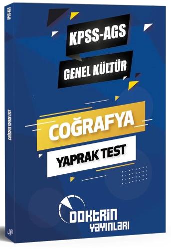 KPSS Coğrafya Yaprak Test