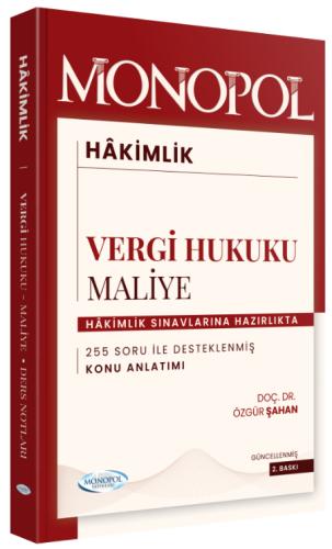Monopol Yayınları 2026 KPSS A Grubu Analiz Maliye Vergi Ders Notları