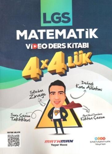 8 Sınıf LGS Matematik 4 4 lük Video Ders Kitabı