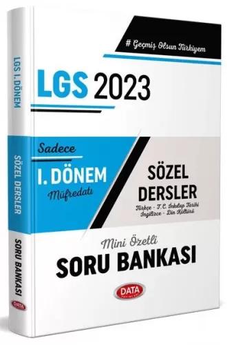 Data Yayınları 2023 LGS 1 Dönem Sözel Soru Bankası