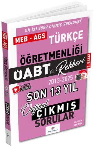 2026 ÖABT nin Rehberi Türkçe Öğretmenliği Çıkmış Sorular Son 13 Yıl Çözümlü