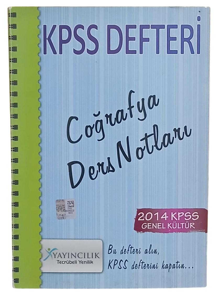2026 KPSS Coğrafya Ders Notları
