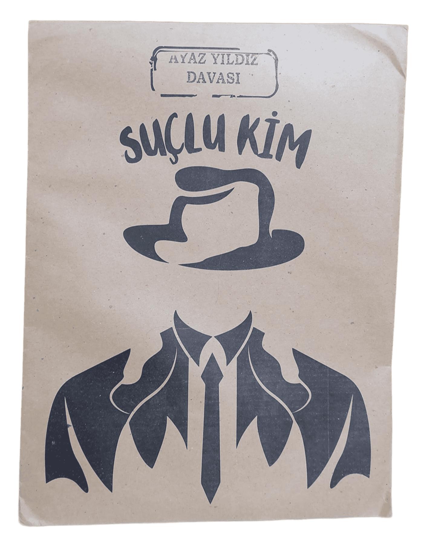 Suçlu Kim Polisiye Dedektiflik Oyunu Ayaz Yıldız Davası
