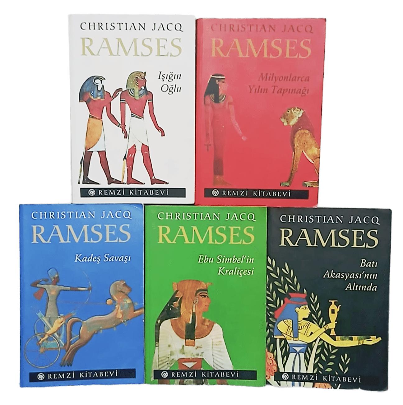 Ramses 1 2 3 4 5 Tüm Seri Christian Jacq