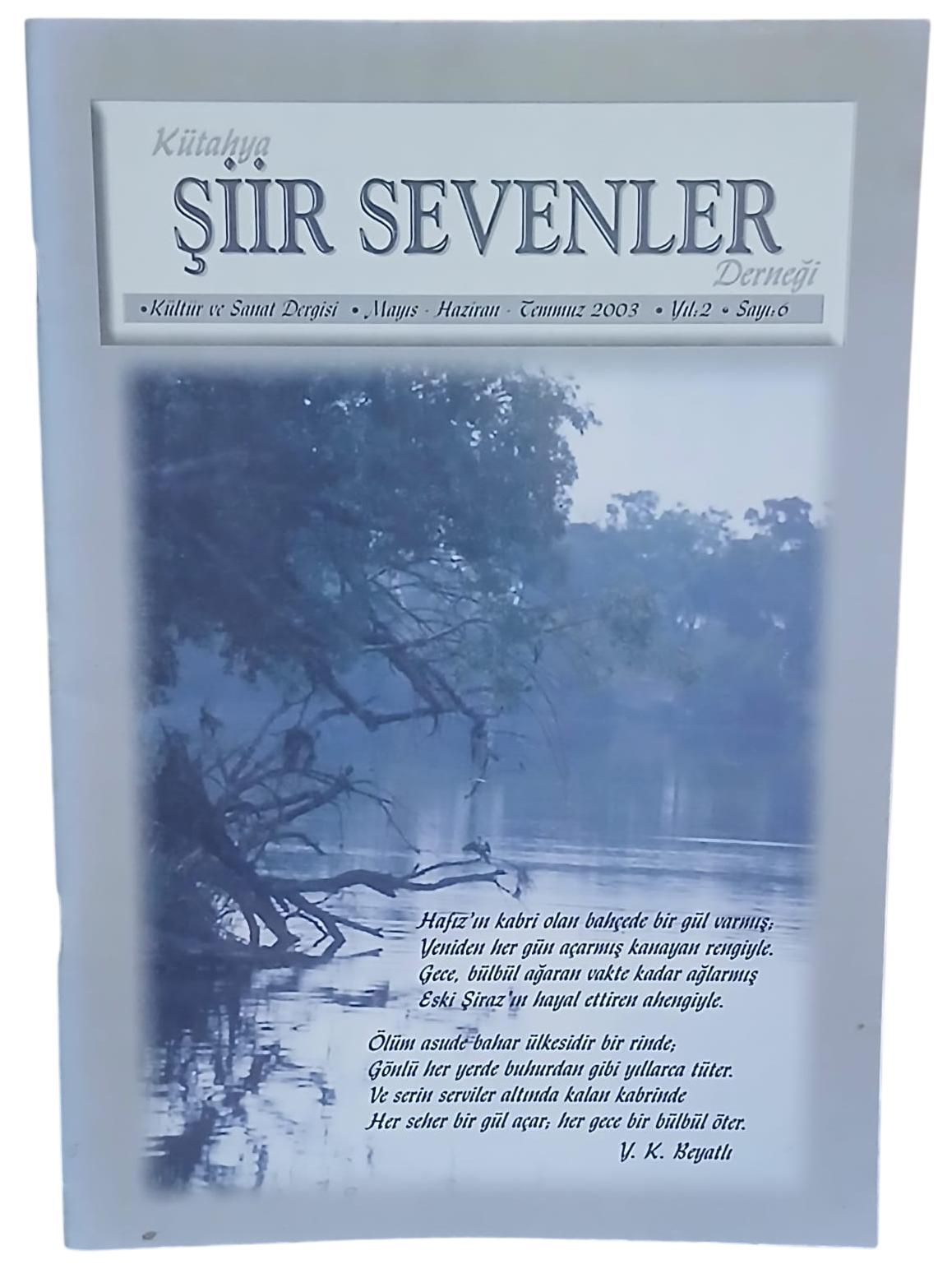 Şiirden İki Aylık Şiir Dergisi Sayı 54 Haziran Temmuz 2019