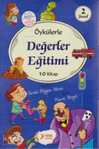 2 Sınıflar İçin Öykülerle Değerler Eğitimi Seti 10 Kitap Takım