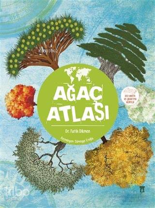 Ağaç Atlası Dev Harita ve Çıkartma Hediyeli