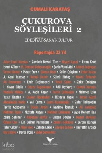 Çukurova Söyleşileri 1