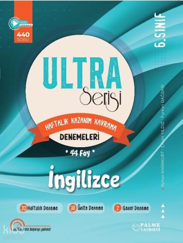 5 Sınıf Ultra İngilizce Haftalık Denemeler 44 Föy