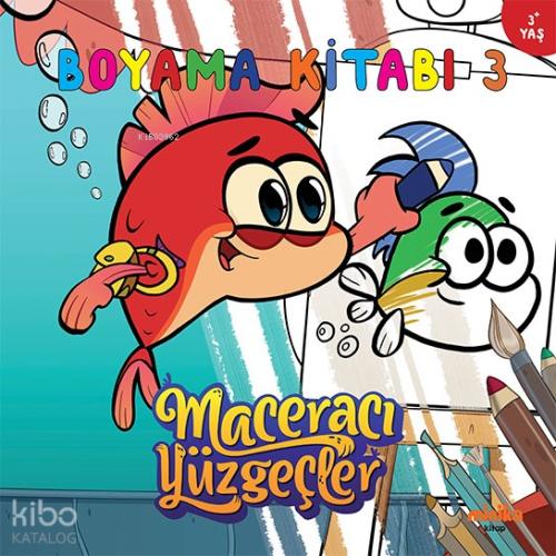Maceracı Yüzgeçler Boyama Kitabı 3