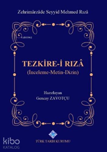 Tezkire i Rıza