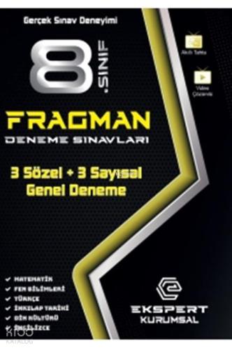 8 Sınıf LGS Fragman Deneme Sınavları Kampanyalı Ekspert Yayınları Komisyon 20 İndirim
