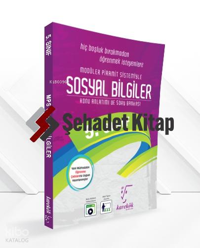 5 Sınıf Sosyal Bilgiler MPS Konu Anlatımlı Soru Bankası Karekök Yayınları
