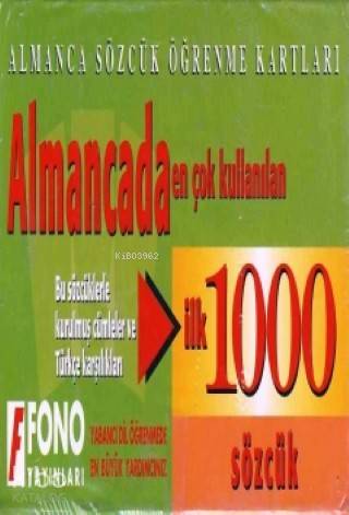 Almancada İlk 1000 Sözcük Kartları