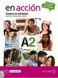 En Accion 1 Cuaderno de Actividades Etkinlik Kitabı Audio Descargable İspanyolca Temel ve Orta Alt Seviye