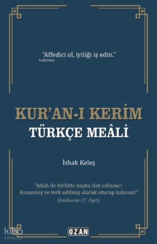 Kur an ı Kerim Türkçe Meali