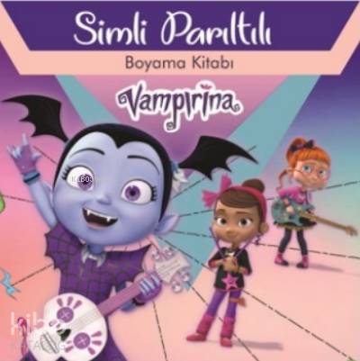 Disney Vampirina Simli Parıltılı Boyama Kitabı