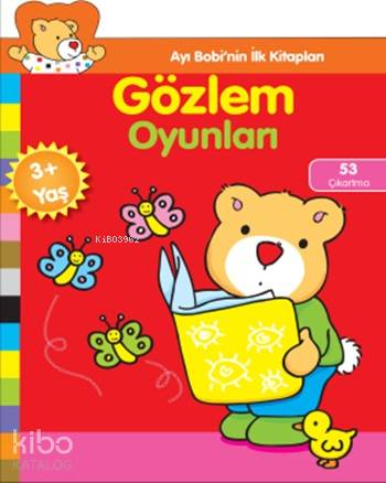 Ayı Bobinin İlk Kitapları Yazı ve Çizim Oyunları