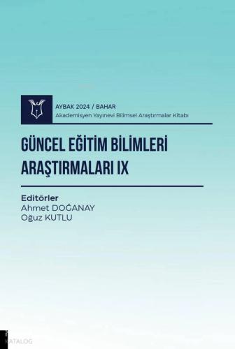 Güncel Eğitim Bilimleri Araştırmaları III AYBAK 2