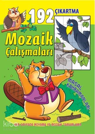 Mozaik Çalışmaları 192 Çıkartma Masal Kahramanları