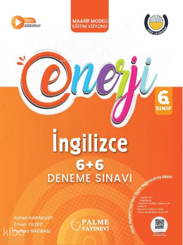 6 Sınıf Enerji 6 6 İngilizce Deneme Sınavı