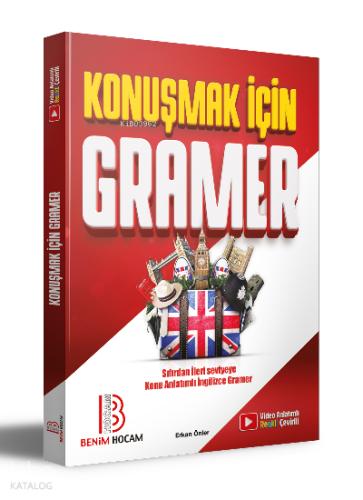 Konuşmak İçin Gramer Sıfırdan İleri Düzeye Video Anlatımlı Renkli Çevirili