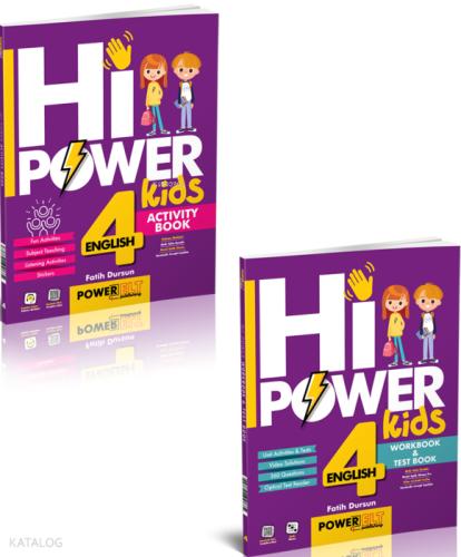 2 Sınıf Hi Power İngilizce Seti 3 Kitap