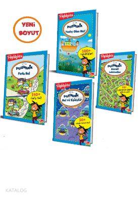 Highlights Puzzlemania On The Go Serisi 4 lü Set