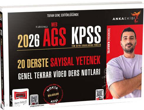 2026 Anka Ekibi MEB AGS KPSS 20 Derste Sayısal Yetenek Genel Tekrar Video Ders Notları