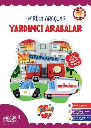 Harika Araçlar Yardımcı Arabalar Seviye 4 5 6 Yaş
