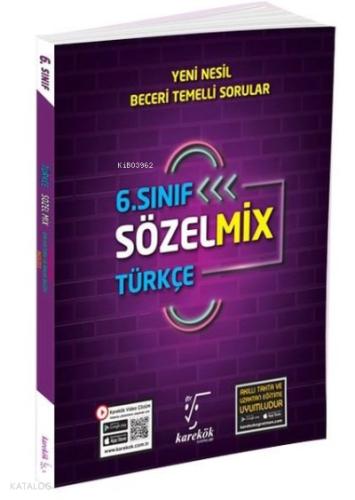 6 Sınıf Türkçe Sözel Mix Soru Bankası