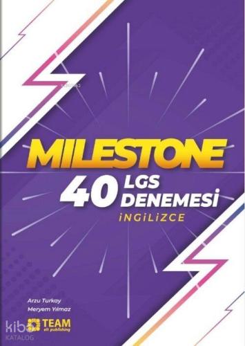 8 Sınıf LGS İngilizce Milestone 40 Deneme